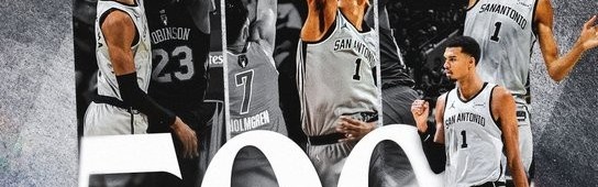 蓝鲸体育-文班亚马生涯盖帽数达到500 历史第二年轻&amp;143场历史第四快